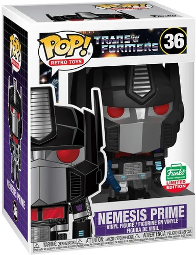 Miniatura 2 de Funko POP! Retro Toys Transformers #36 - Exclusivo de 12 días de Navidad de Nemesis Prime