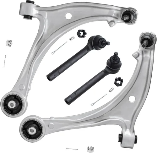 Miniatura 211 de Detroit Axle - Kit de 4 brazos de control delanteros para Ford Mustang 05-10, 2 brazos de control inferiores, 2 puntales 2005 2006 2007 2008 2009