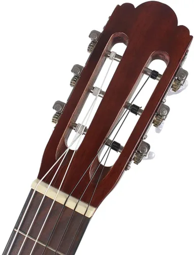 Miniatura 5 de Cuerdas de guitarra clásica de nailon negro, 2 juegos y herramienta de encordado 3 en 1 con enrollador, cortador, extractor de pasadores
