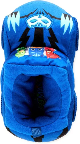 Miniatura 3 de Pantuflas con licencia de Owlette Gekko Catboy para niños (7-8), color azul, Azul