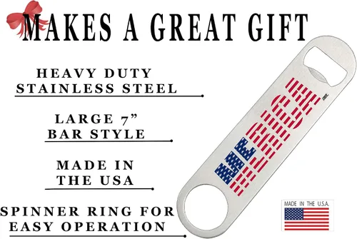 Miniatura 2 de Divertido Abrebotellas con la bandera de Estados Unidos de Mérica, regalo resistente, patriótico, Estados Unidos de América, Estados Unidos