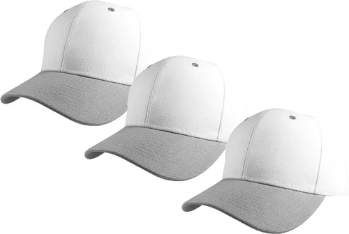 Miniatura 28 de Gelante - Gorra lisa de béisbol ajustable con correa trasera (3 unidades)