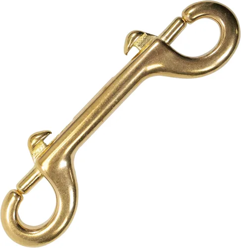 Miniatura 8 de Scuba Choice Clip de latón para buceo, perno a presión de doble extremo, 4 pulgadas, accesorio de buceo marino, gancho de engranaje duradero