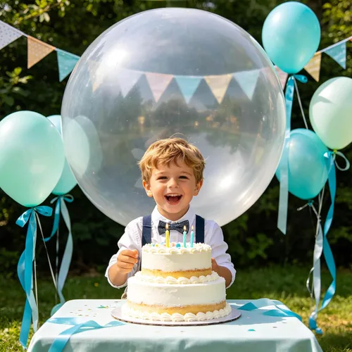 Miniatura 103 de 32 piezas de globos grandes morados de 18 pulgadas, globos redondos grandes de látex para decoración de cumpleaños y bodas. (morado)