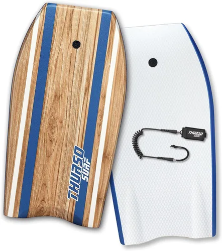 THURSO SURF Quill 42'' Tabla de bodyboard ligera y duradera con núcleo EPS, cubierta IXPE, base pulida de HDPE, puntal FRP, cola crescent, doble