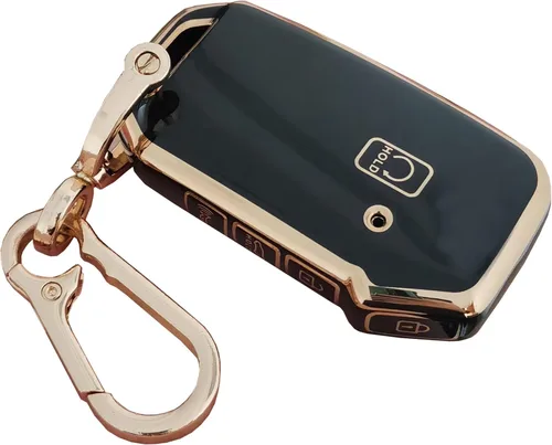 Para Kia Funda para Llavero con Control Remoto sin Llave con Llavero Inteligente Compatible con Kia Telluride 2023 2024 Funda para Llavero de Coche