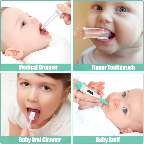 Miniatura 4 de Kit de cuidado de la salud y aseo para bebés recién nacidos, kit de cuidado de bebé de 31 piezas mejorado, juego de cuidado de la salud