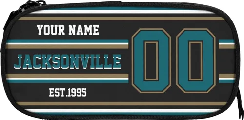 Miniatura 20 de Estuche de lápices personalizado Arizona con número de nombre, caja de lápices personalizada estilo fútbol, estuche de bolígrafo personalizado