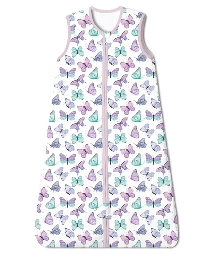 Miniatura 14 de TotAha Saco de Dormir Cálido 0-3 Meses, Manta Vestible Suave Acolchada 1.0 TOG Saco de Dormir para Bebé con Cremallera Segura de 2 Vías