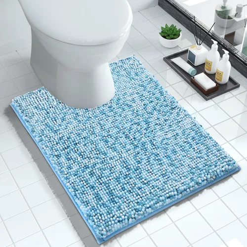 Miniatura 28 de Yimobra - Alfombra grande para baño antideslizante de 36x24 pulgadas, extra gruesa y suave, absorbente de felpilla, alfombras de baño lavables a