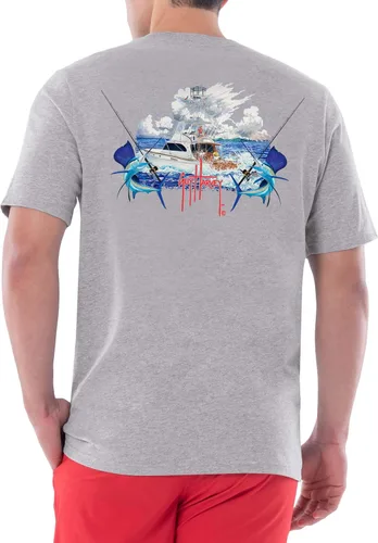 Miniatura 12 de Guy Harvey Camiseta de manga corta Threadcycled para hombre