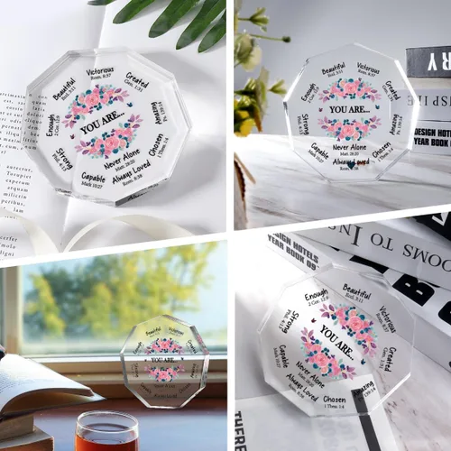 Miniatura 6 de Regalos cristianos para mujeres, cumpleaños, Navidad, inspiración, regalos religiosos, pastor católico espiritual, esposa, regalo de agradecimiento