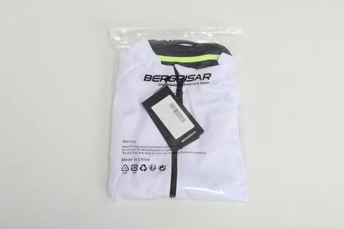 Miniatura 6 de BERGRISAR Camisetas básicas de ciclismo para hombre, manga corta, bolsillos con cremallera