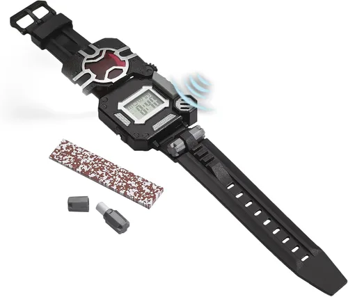 Miniatura 5 de SpyX Walkie Talkies + reloj de reconocimiento. Juego de herramientas de doble agente. Paquete de 2 walkie talkies + un reloj 8 en 1. Artículos