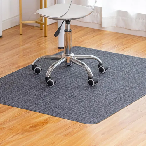Tapete para silla de oficina para suelo de madera dura debajo del escritorio, tapete para silla rodante para suelo de madera/azulejos,