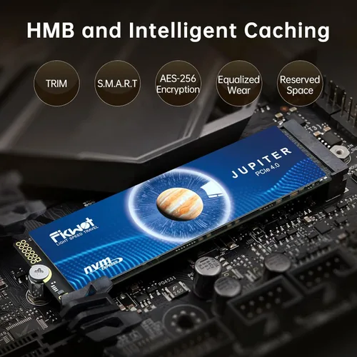 Miniatura 7 de Fikwot FX991 SSD M.2 4TB NVMe SSD M2 2280 PCIe Gen 4x4, lectura de hasta 7000MB/s, unidad de estado sólido interna para PS5, portátil, escritorio