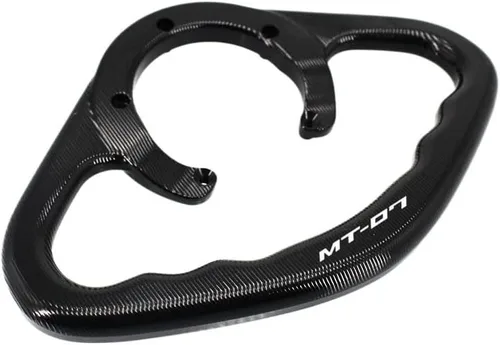 Miniatura 4 de F - Manijas CNC para pasajeros, para motocicleta, para Yamaha MT-07, MT-03, MT-09, MT-25, MT, 03, 07, 09, 25, MT09, MT03 Y (color negro MT-03)