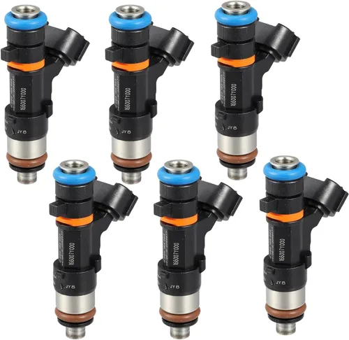 Miniatura 10 de TA-VIGOR 4 piezas Inyector de combustible Compatible con Kia Spectra Spectra5 Soul Hyundai Elantra 2008 2009 2010 2011 2012, Inyector de combustible