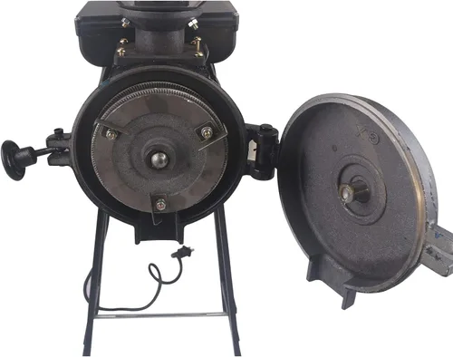 Miniatura 6 de Molinillo de maíz eléctrico de granos, máquina de molinillo de maíz comercial de 2200 W, máquina de molinillo de maíz de arroz resistente, avena