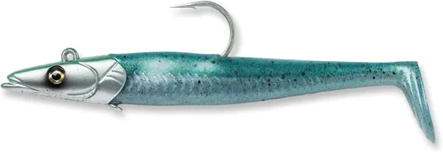 Miniatura 35 de Savage Gear Sandeel plateado (Dirty Silver)