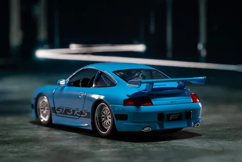 Miniatura 12 de Jada Toys Fast & Furious Brian's Porsche 911 GT3 RS 1:24 - Coche fundido a presión, juguetes para niños y adultos