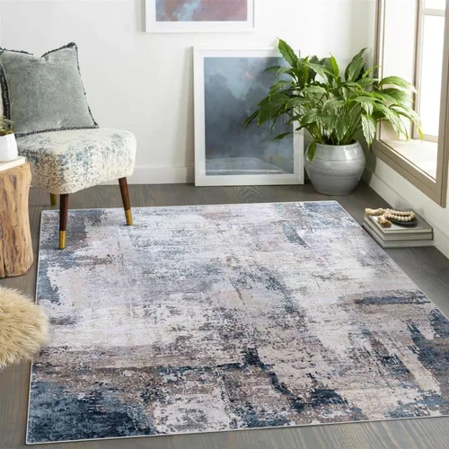 Miniatura 7 de vivorug Alfombras de área de 5 x 7 pies – Alfombra ultrafina lavable con parte trasera antideslizante, ideal para sala de estar, dormitorio