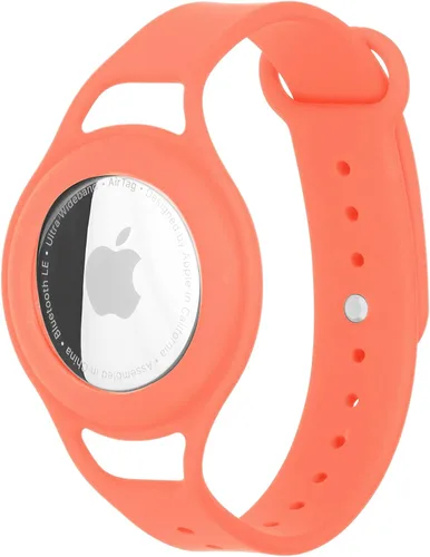Case-Mate Pulsera AirTag para niños, funda flexible para AirTag con correa de reloj de silicona ligera, fácil de instalar, correa de pulsera para