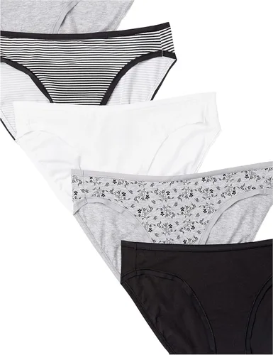 Miniatura 6 de Tienda Essentials Ropa interior de algodón estilo bikini para mujer, paquete múltiple (disponibles en tallas extra-grandes)