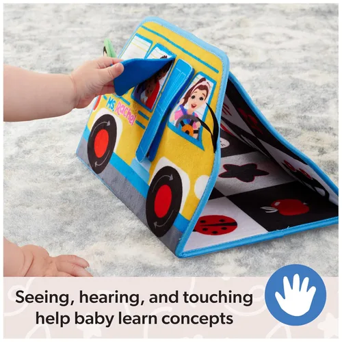 Miniatura 3 de Ms. Rachel Alfombra de Juego Plegable Oficial para Tiempo de Barriga con Espejo para Bebé y Juguetes Sensoriales para Juego Interactivo, Juguetes