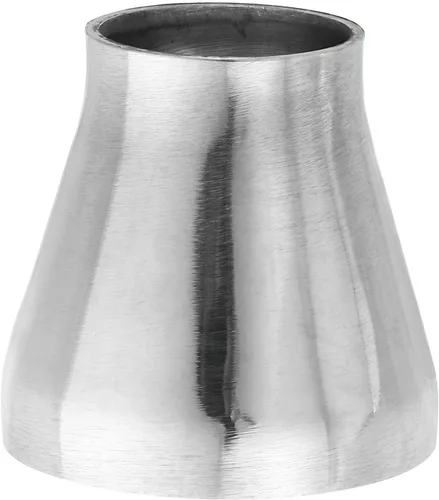 Miniatura 30 de PATIKIL Reductor concéntrico acero soldadura a tope 304 accesorios de tubería de acero inoxidable para alimentos bebidas HVAC fontanería, 1 1/2" a 1