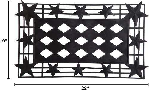 Miniatura 3 de Evergreen Flag Juego de 4 unidades patrióticas para interiores y exteriores, para colgar puertas, decoración de puerta para camión, marco e inserto