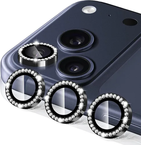 Miniatura 78 de Compatible con iPhone 13 Pro para iPhone 13 Pro Max, protector de lente de cámara antiarañazos, vidrio templado 9H, protector de cámara de metal a