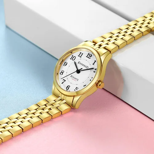 Miniatura 4 de Easy Reader Watch for Women with Solid Stainless Steel Band Ladies Dress Watch Water Resistant
