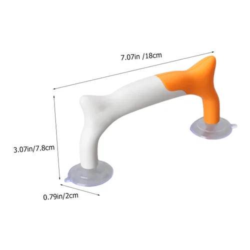 Miniatura 2 de EXCEART Mango de regla de costura con doble agarre de ventosa para acolchar y retazos, herramientas de costura DIY