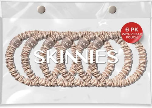 Miniatura 10 de SUNDAYSILKS™ - Lujosos coleteros de seda de morera para mujeres y niñas Coleteros antideslizantes y sedosos para el cabello natural, rizado, fino