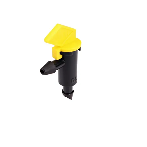 Raindrip 124010B, gotero de bandera Take-A-Part™ de 4 GPH, emisores de riego por goteo para sistemas de jardinería de riego por goteo, paquete de