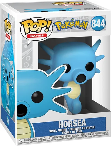 Miniatura 2 de POP Horsea Funko Pop! Figura de vinilo (paquete con funda protectora compatible con POP Box), multicolor, 3.75 pulgadas