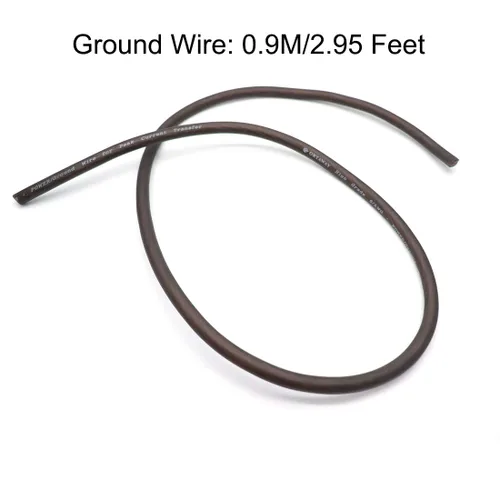Miniatura 4 de Kit de altavoz de sistema de audio automático de 6 amperios para automóvil, cable de cableado de instalación de 1200 W, haz conexiones y aporta