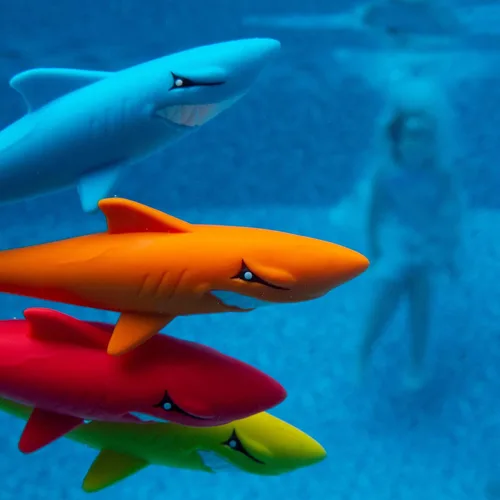 Miniatura 3 de Prime Time Juguetes Sharkpedo Diving Masters Underwater Gliders - Juguete de buceo en piscina, los colores pueden variar