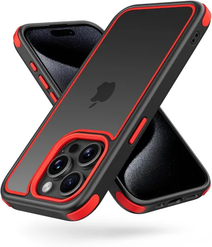 Miniatura 30 de Mobnano Funda transparente para iPhone 11, con protección multicolor a prueba de golpes, no amarillenta, anti arañazos, parte trasera