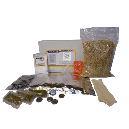 Miniatura 2 de POR LA MEMORIA HAZY IPA Extracto de cerveza Receta de elaboración de cerveza Kit de elaboración casera Lúpulo de malta, granos