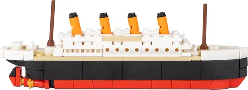 Miniatura 2 de Brick Loot Titanic - Juego de construcción – Kit de modelo de barco compatible con LEGO de 217 piezas, mini ladrillos de bricolaje 3D rompecabezas