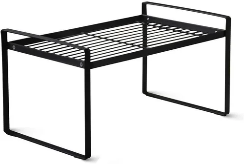 Miniatura 2 de Craftland Armario de cocina de hierro forjado y estante organizador de estantes de almacenamiento para especias, negro