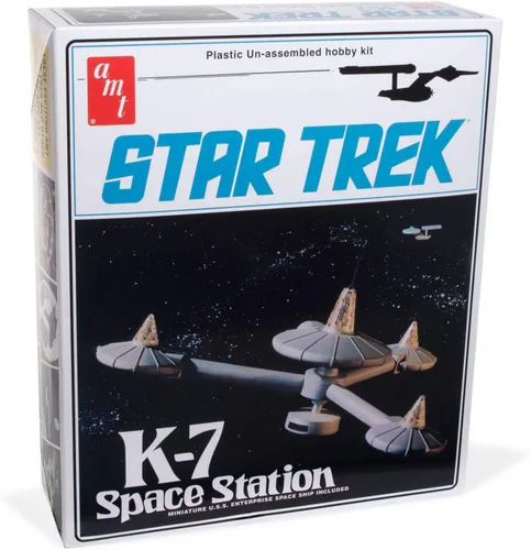 Miniatura 9 de AMT 1296 Star Trek Clásico U.S.S. Enterprise 1:650 Kit de Modelado