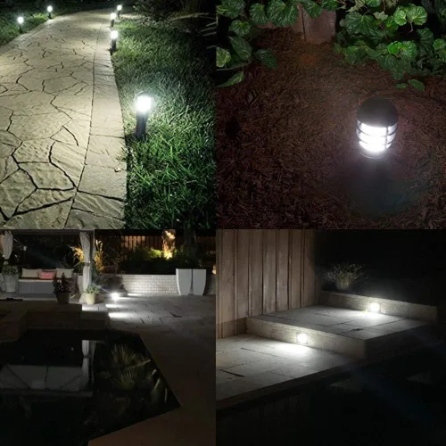 Miniatura 3 de Bombillas LED T5 T10 con base de cuña de alto brillo, 12 VAC/CC, 3 W, color blanco frío, 6000 K, para iluminación de paisaje al aire libre