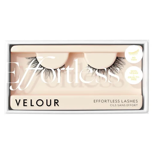 Miniatura 11 de Velour Pestañas postizas sin esfuerzo, pestañas postizas de aspecto natural, pestañas esponjosas y ligeras sin recortar, pestañas postizas