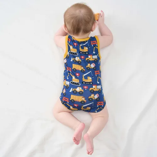 Miniatura 113 de pureborn Mameluco de algodón súper suave para bebés niños y niñas de 0 a 24 meses
