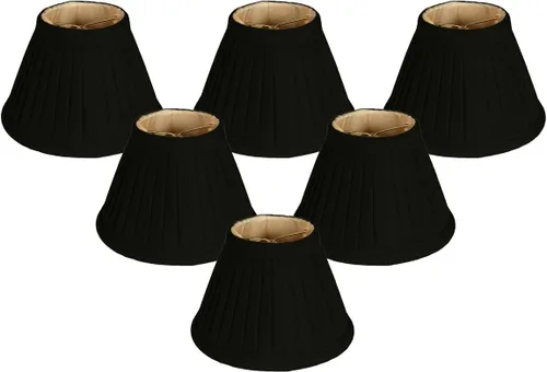 Miniatura 25 de Royal Designs, Inc. Pantalla plisada Empire CS-111BG, color beige, 2,5 x 5 x 4,25