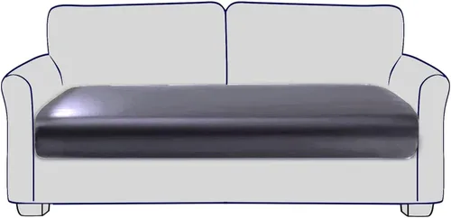 Miniatura 10 de Fundas de cojín para asiento de sofá, impermeables, fundas de cojín elásticas para sofá, protector de muebles con parte inferior elástica, fundas