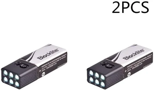 Miniatura 2 de Lixada Linterna de mano LED súper brillante, mini linterna de mano LED, linterna de mano con batería para acampar al aire libre, senderismo, caza